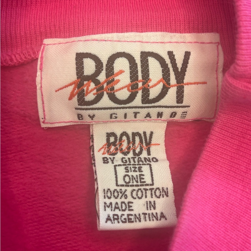 VTG 90 retro gym High mock neck drop shoulder oversized sweatshirt bundle 2 - Picture 10 of 16